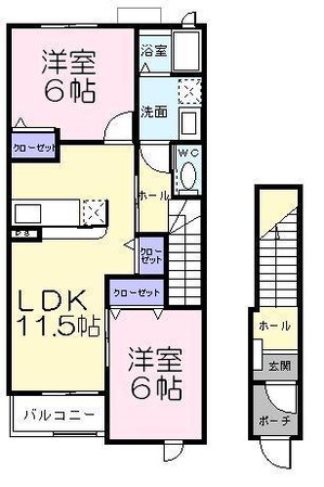 モンテーラの物件間取画像